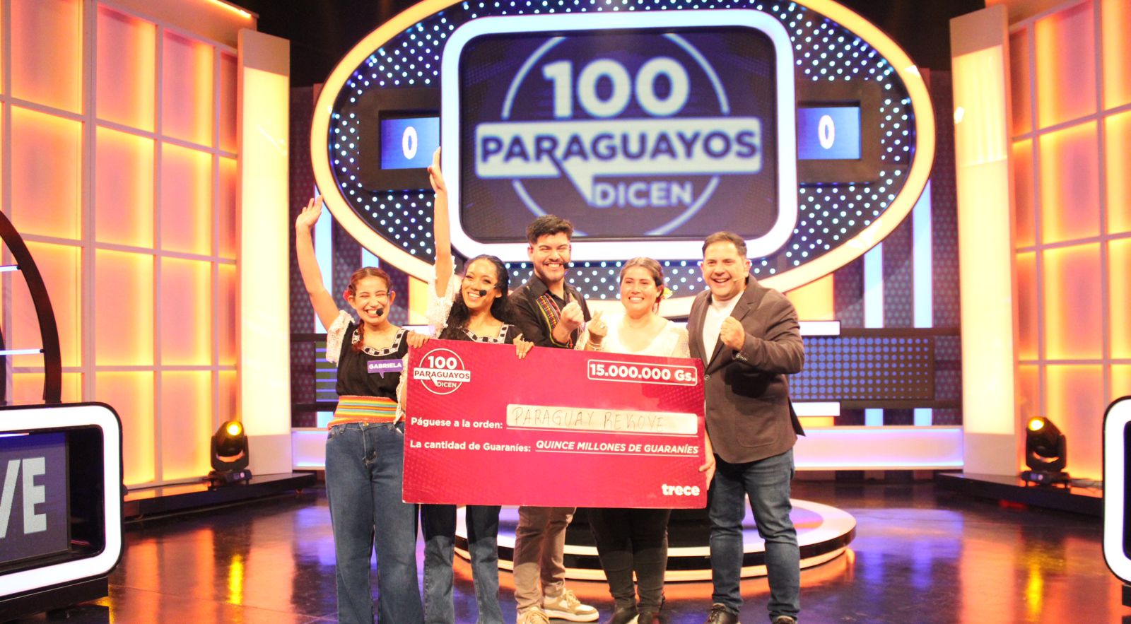 Paraguay Tekove es el grupo que ganó G. 15 millones