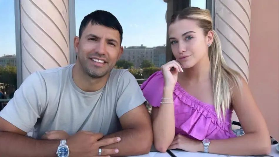 Nació Olivia, la hija del Kun Agüero y Sofía Calzetti