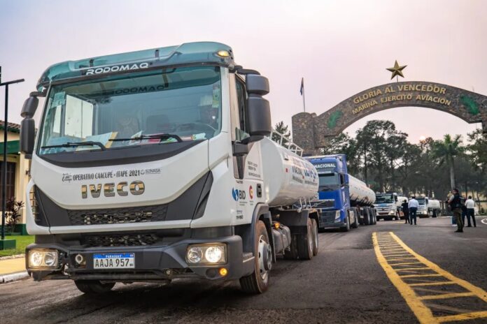 Petropar da su aporte en el operativo JEROJA II