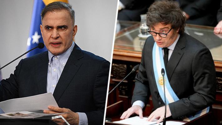 “Chavismo” desea captura de Milei y Argentina repudia