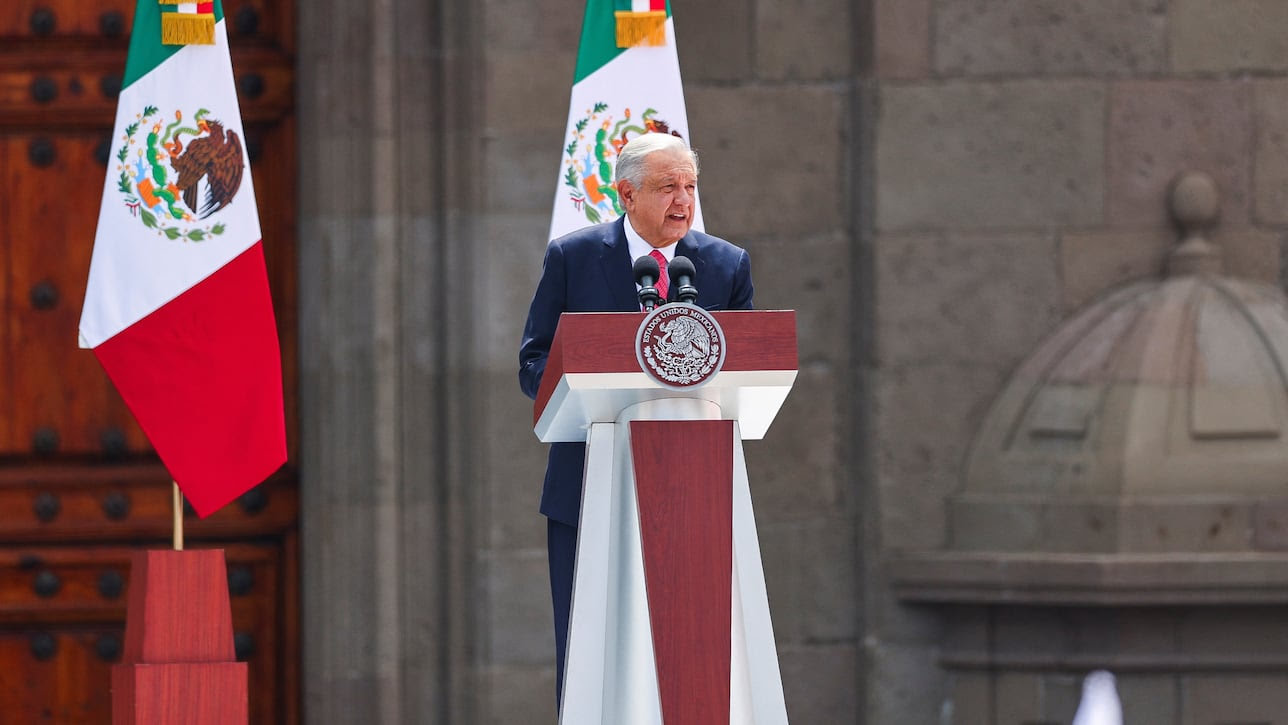 AMLO dio su último informe de gestión en México