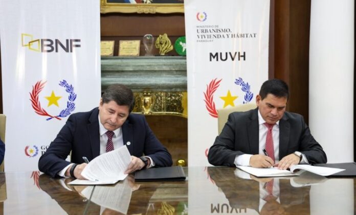 MUVH y BNF acuerdan financiar acceso a viviendas económicas