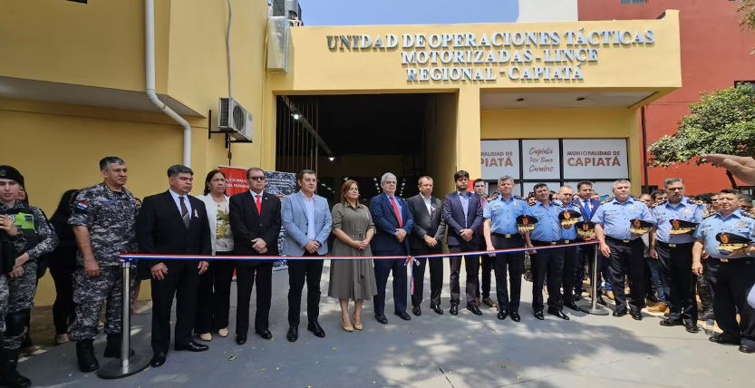 Inauguran base regional del Grupo Lince en Capiatá