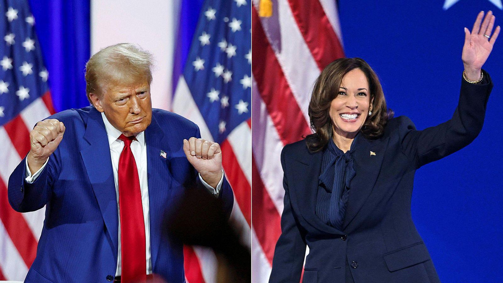 Trump y Harris pelean por el voto latino