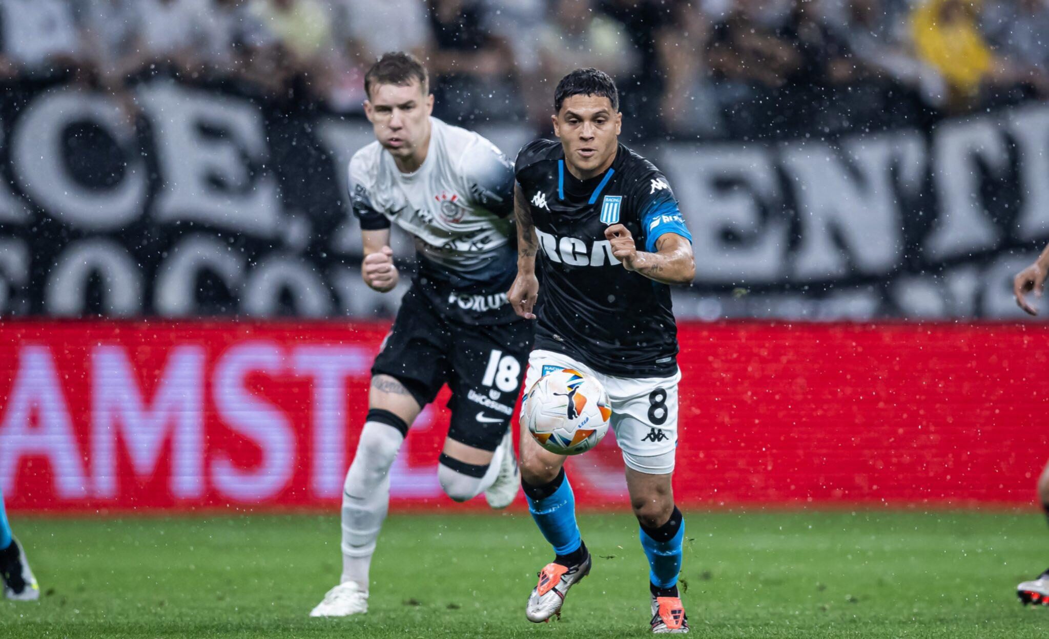 Racing rescató “empate de oro” ante Corinthians