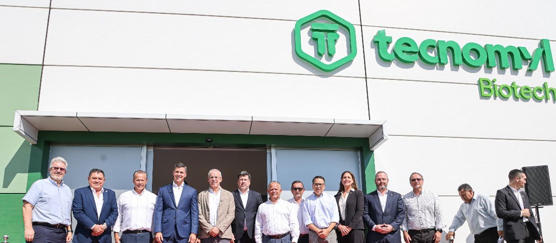 Peña inaugura la Planta TECNOMYL Biotech en Villeta