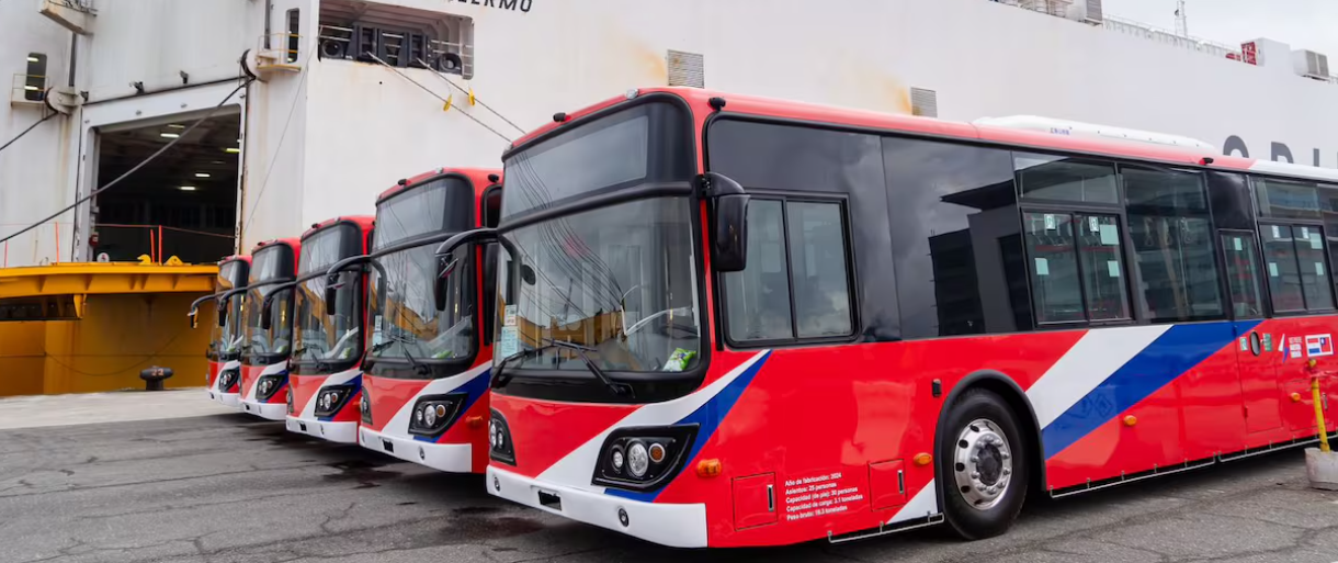 Buses eléctricos llegarían en febrero