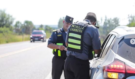 Caminera sancionó a varios conductores en la última semana