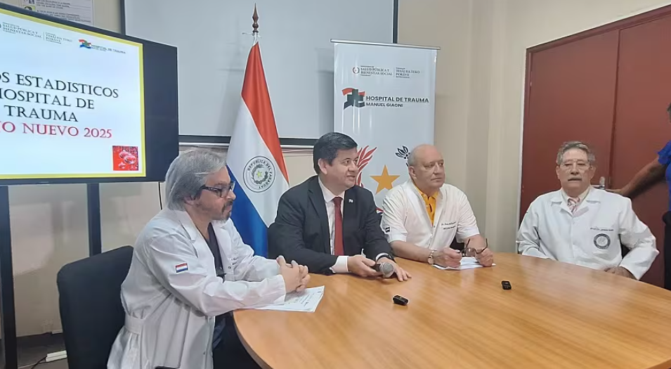 Año Nuevo deja cuatro heridos por petardos