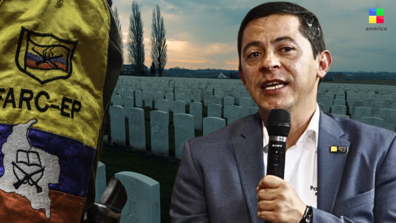 Ex guerrilleros de las FARC en contra del director del Fondo Colombia en Paz