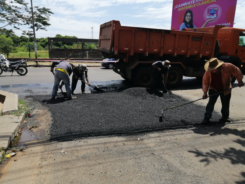 Inician obras de recapado asfáltico en la Avenida Cacique Lambaré