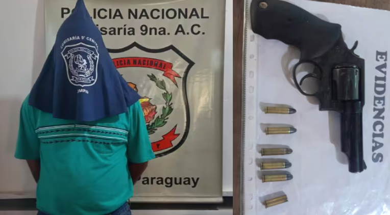 Limpio: Imputan a guardia por disparos al aire en Año Nuevo