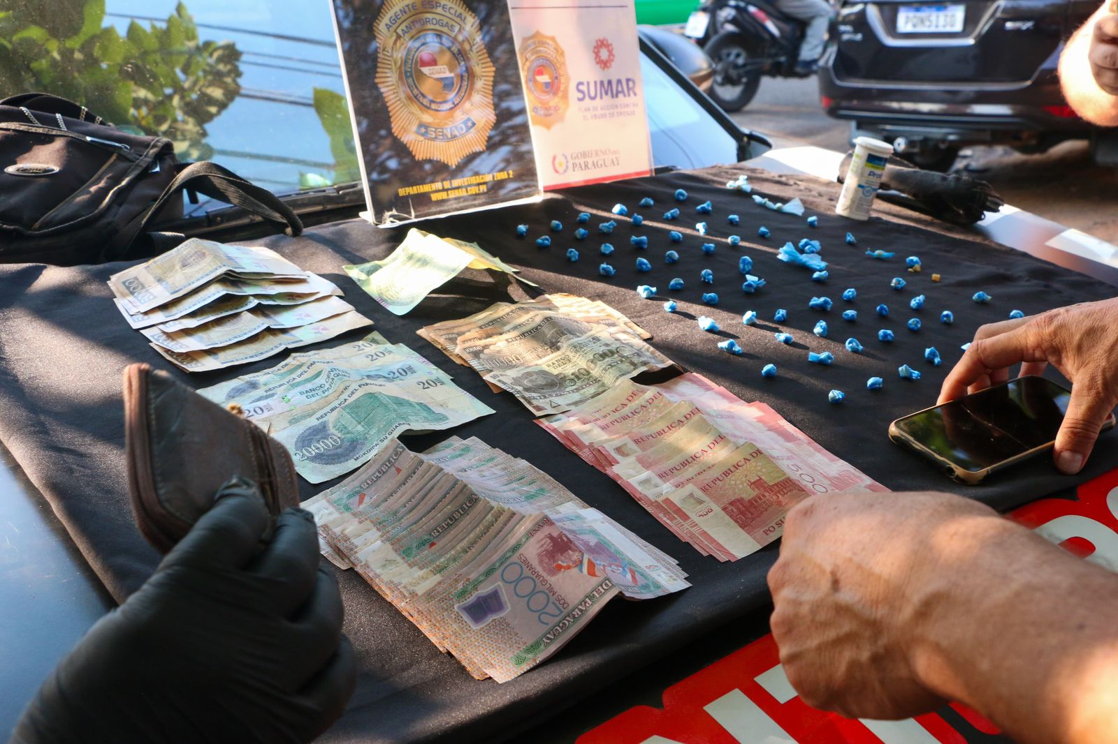 SENAD desmantela punto de microtráfico que tenía fachada comercial