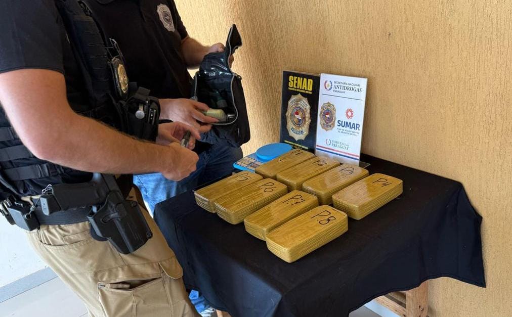 SENAD intercepta camión cisterna boliviano con cocaína en el Chaco paraguayo
