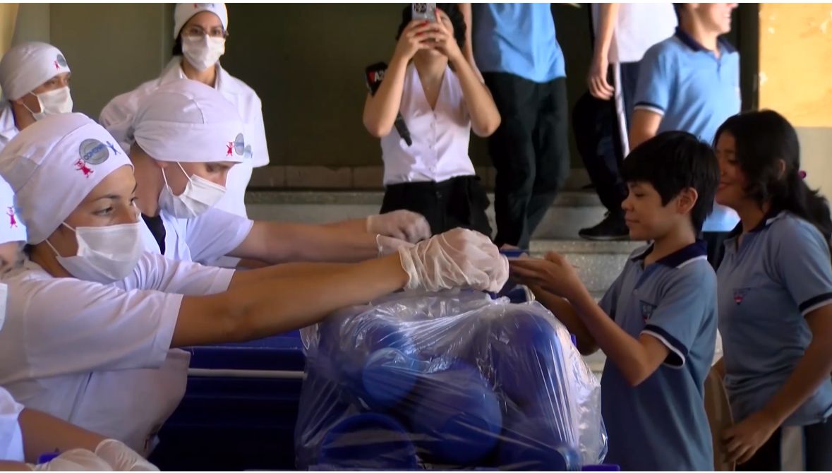 La otra cara de la moneda: Destacan programa Hambre Cero en las escuelas