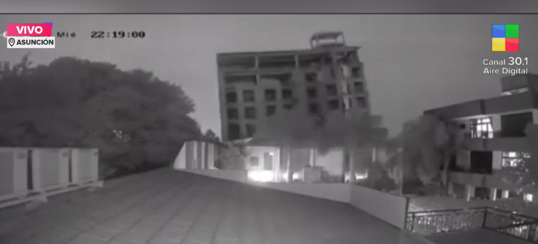 Tragedia en Encarnación: Colapsa edificio en construcción y deja dos víctimas fatales