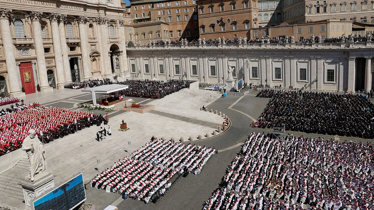 El mundo despide al papa Francisco en una ceremonia cargada de emoción