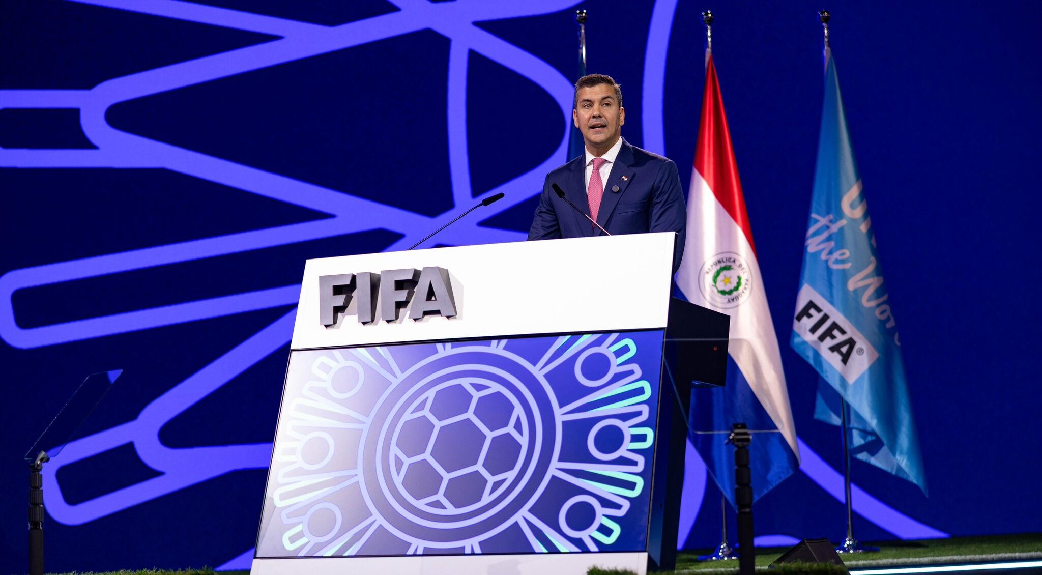Paraguay hizo historia al recibir por primera vez el Congreso de la FIFA