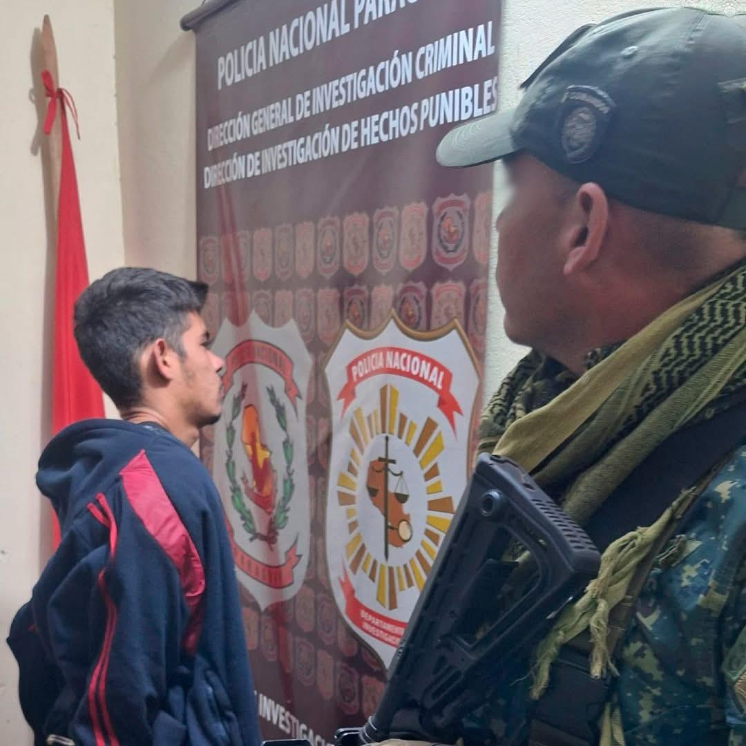 Detienen en Canindeyú a presunto integrante del clan Díaz