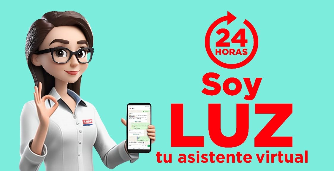 ANDE lanza asistente virtual para facilitar denuncias y gestiones vía WhatsApp