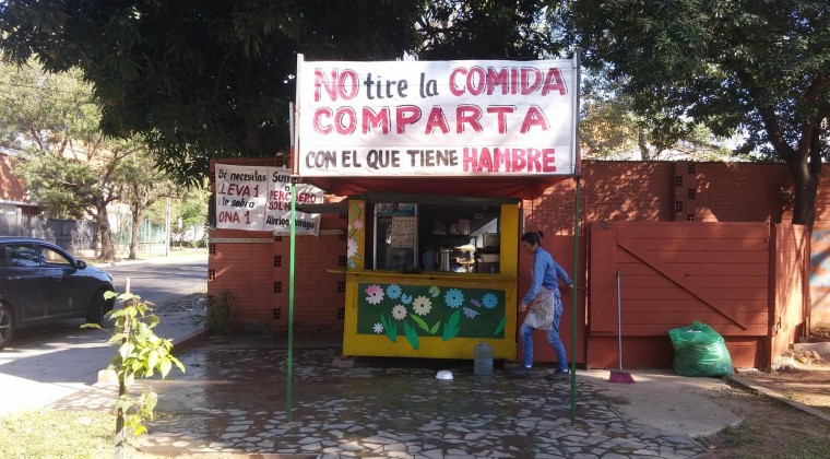 8 años del kiosko solidario de Barrio Jara