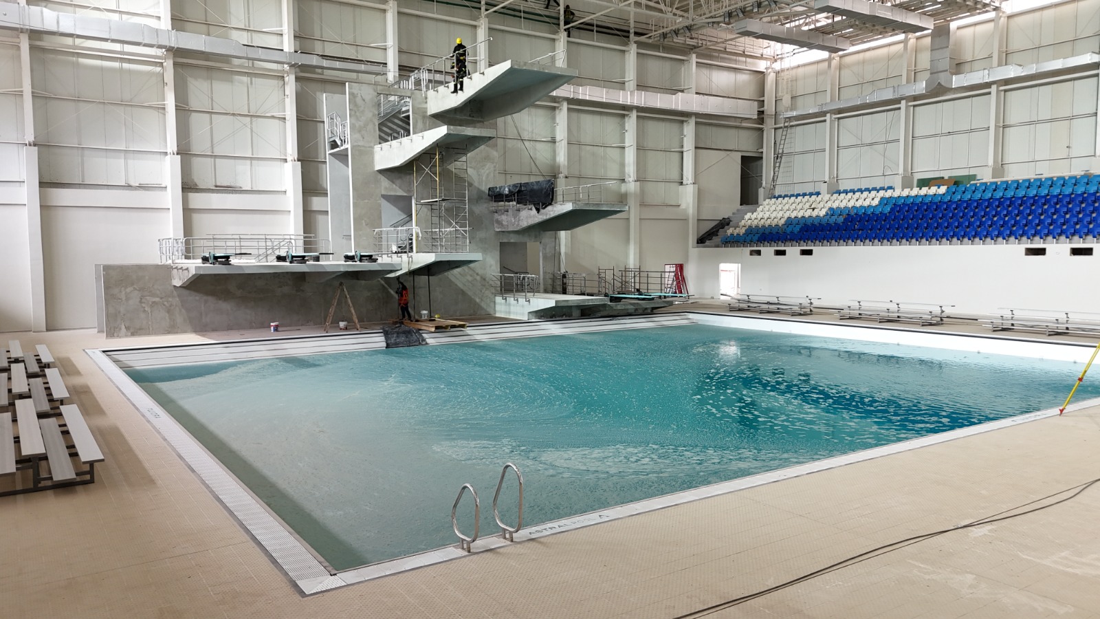 A días de su inauguración, el Centro Acuático Olímpico redefine el escenario deportivo en Paraguay