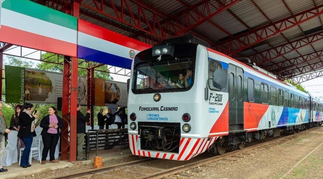 Estación ferroviaria renovada en Encarnación se prepara para el Mundial de Rally