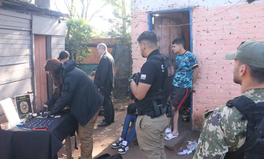 Desmantelan red de microtráfico en San Lorenzo