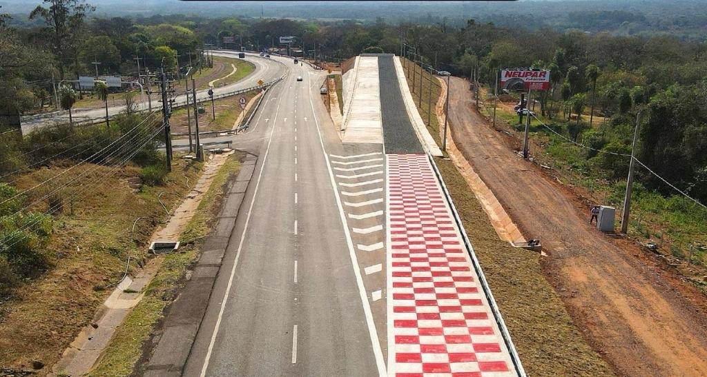 Rampa de emergencia evitó 50 siniestros en ruta PY02 este año