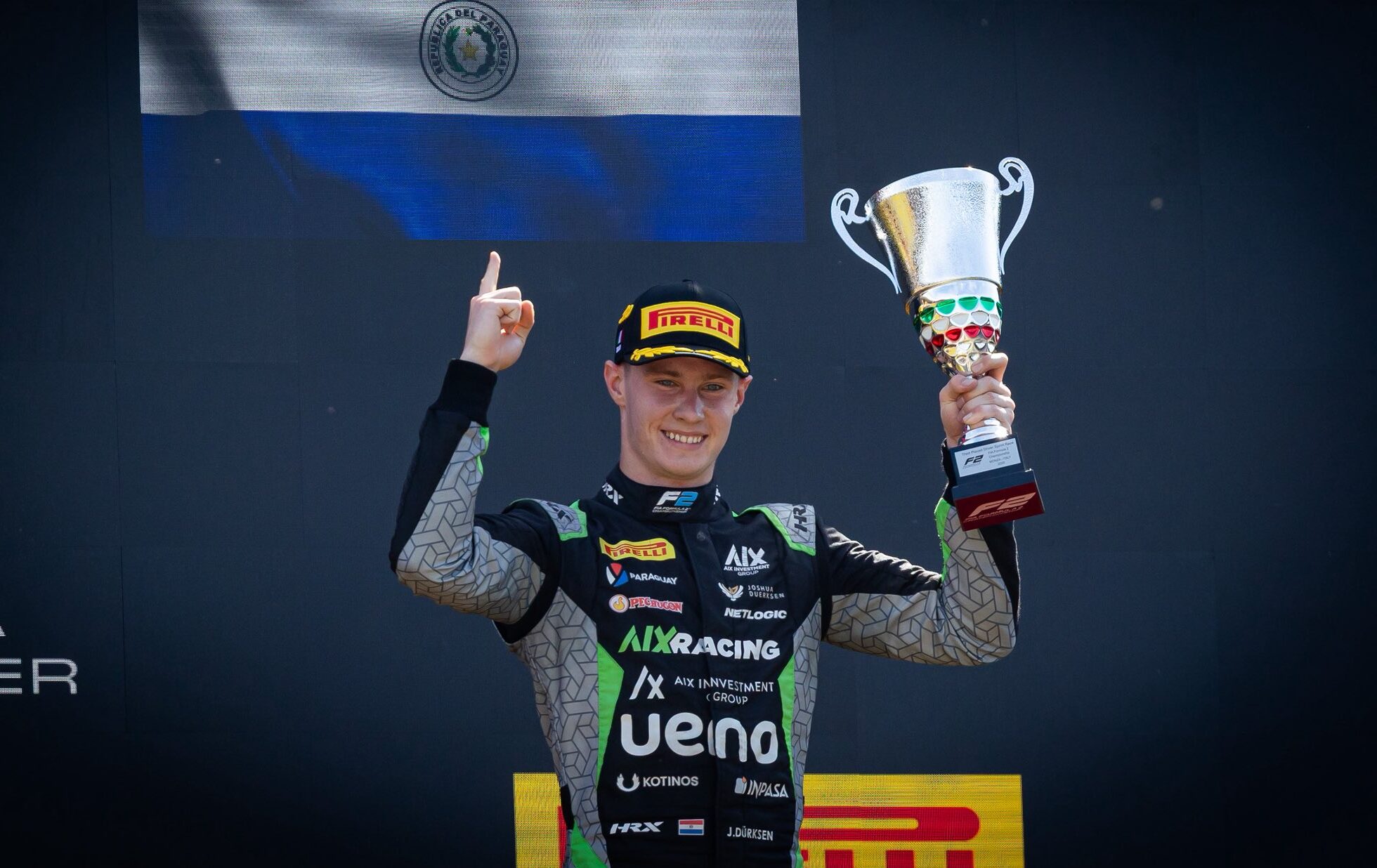 Joshua Duerksen logra un histórico doble podio en la Fórmula 2 en Monza