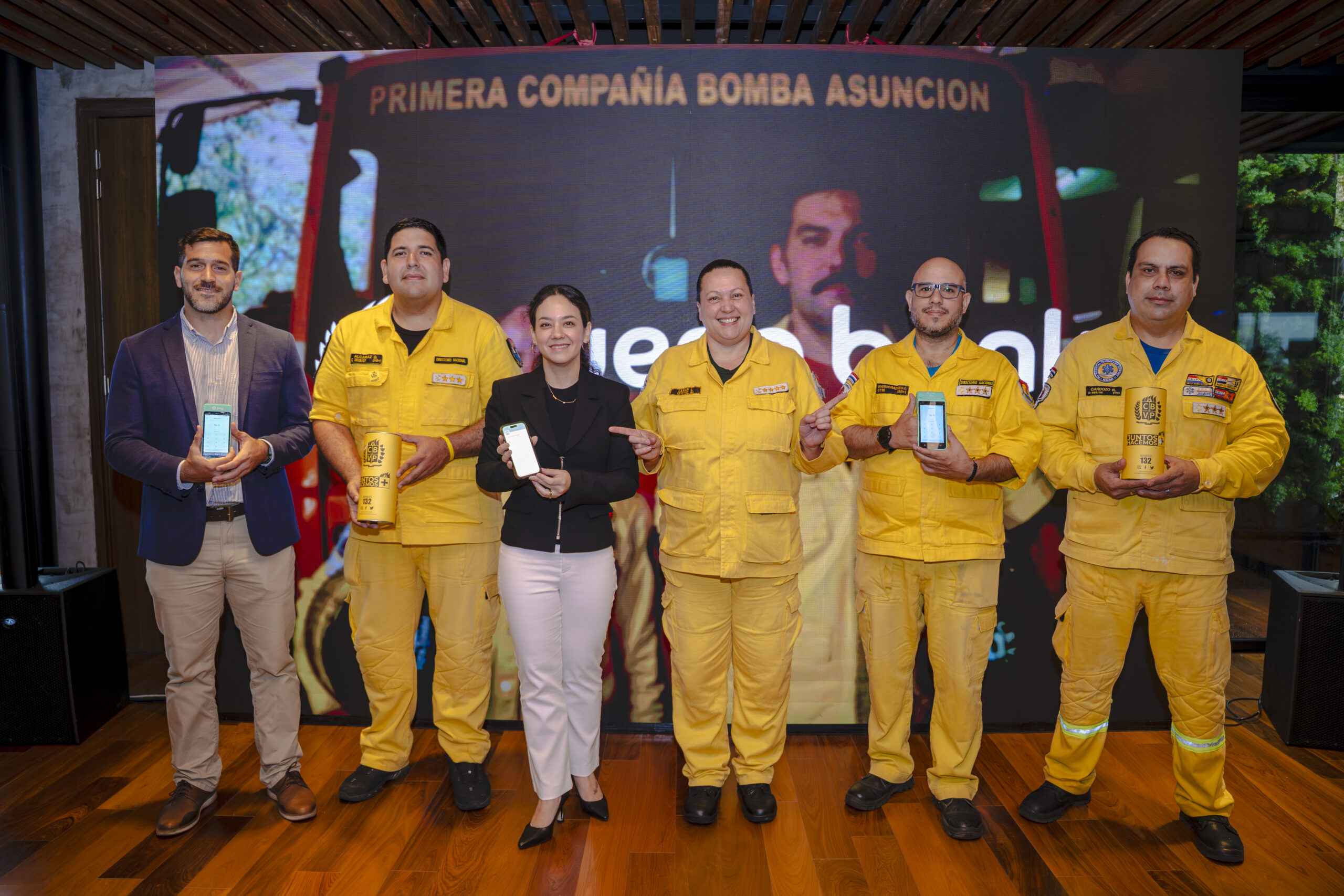 Colecta Nacional de Bomberos arranca con apoyo de ueno bank