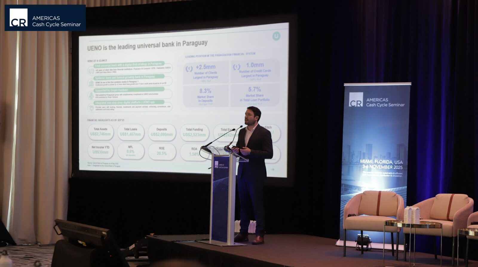 ueno bank expone en Miami su modelo de transformación digital e inclusión financiera