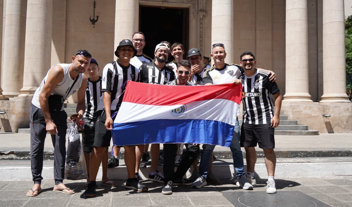 Asunción vibra con la final entre Lanús y Atlético Mineiro