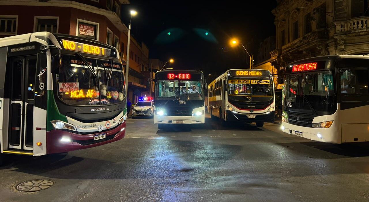 Transporte nocturno garantizado: Red Búho opera sin cambios en Navidad