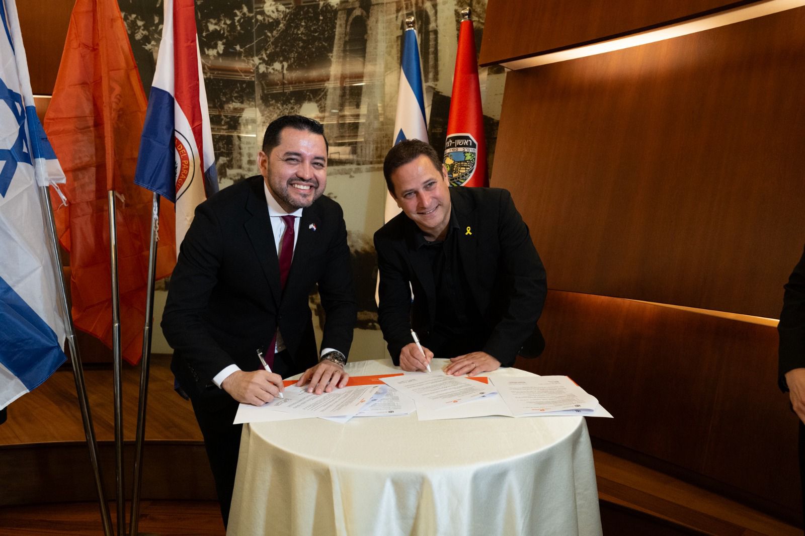 Hermanamiento internacional: Asunción y Rishon LeZion sellan alianza para modernizar la gestión urbana