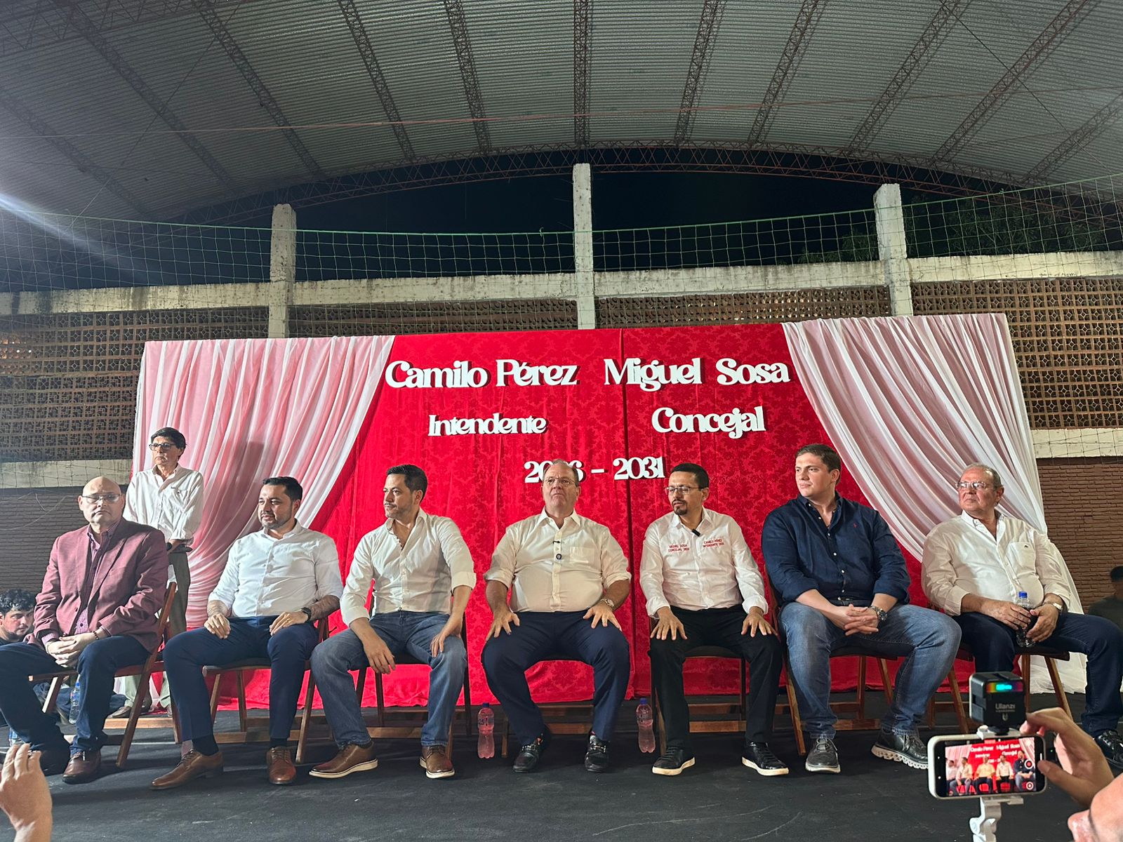 Lanzan candidatura de Miguel Sosa y respaldan proyecto de Camilo Pérez para Asunción