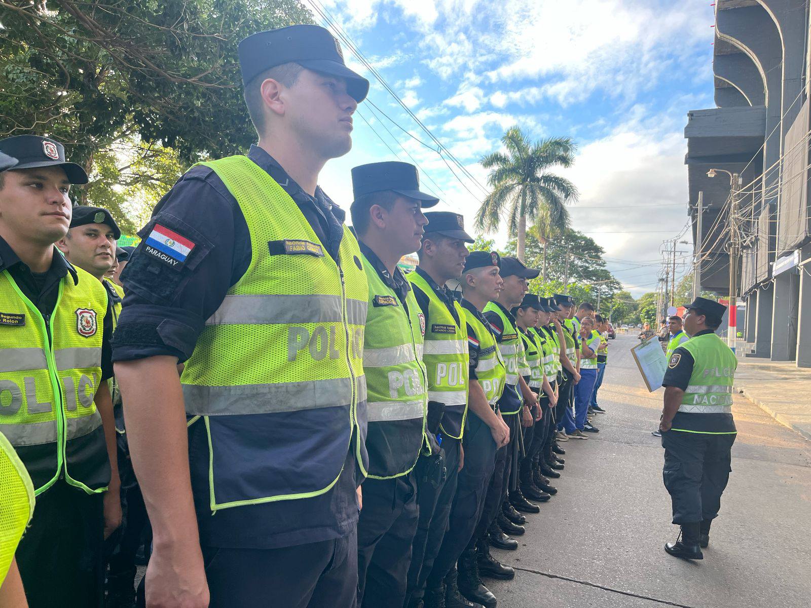 Seguridad reforzada y controles en puntos clave por marcha contra la reforma de la Caja Fiscal