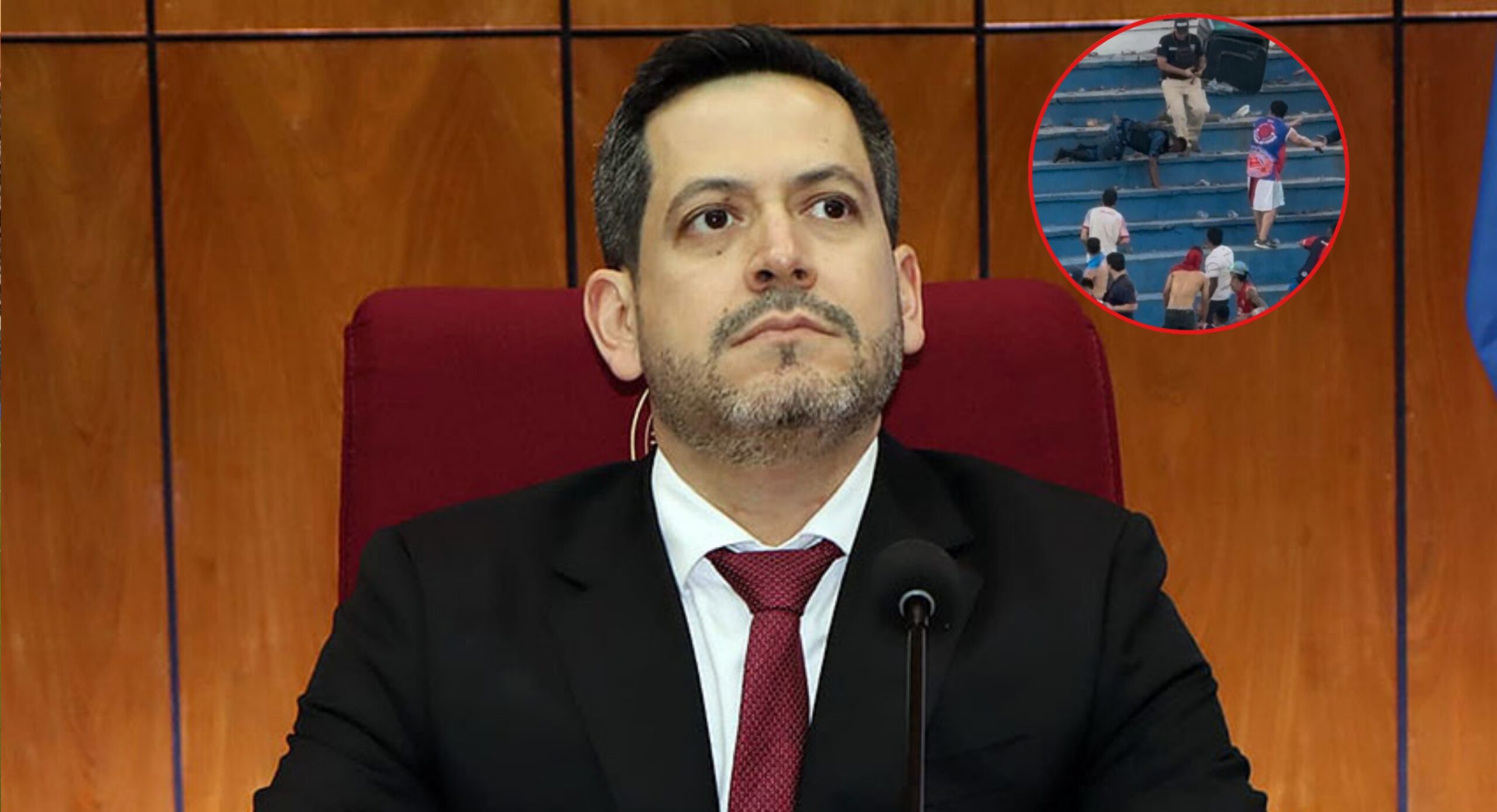 Del estadio al hospital: Latorre condena violencia en el Superclásico