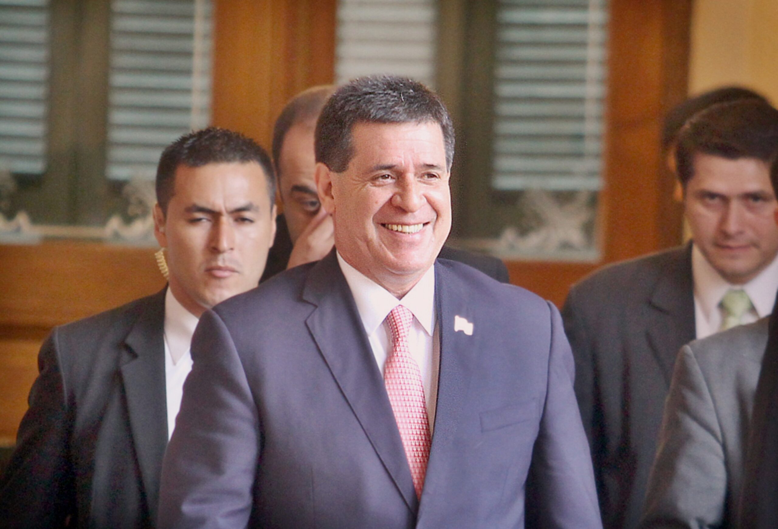 Horacio Cartes retoma sus actividades en la Junta de Gobierno