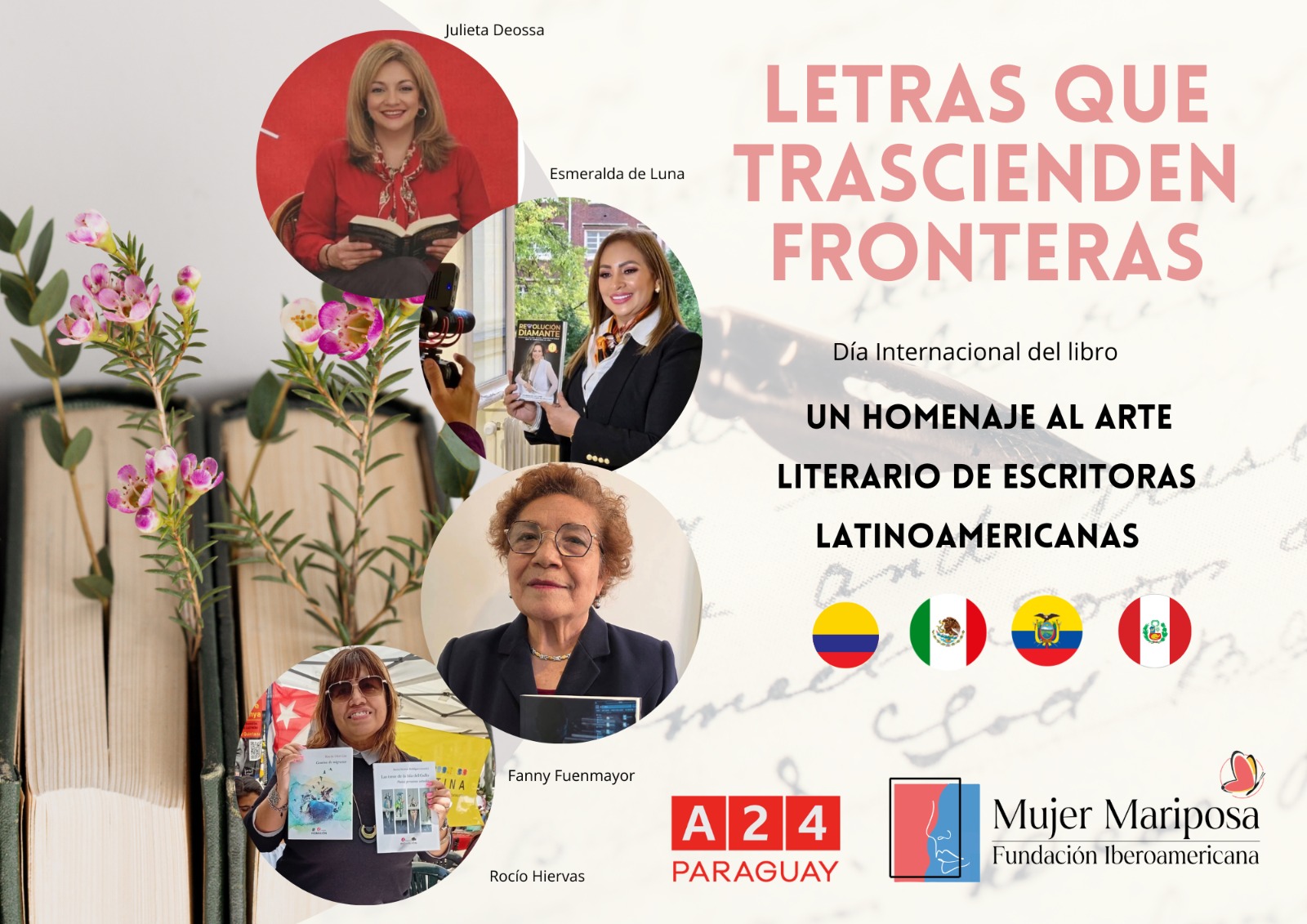 Un homenaje a escritoras que dejan un legado: Letras que trascienden fronteras