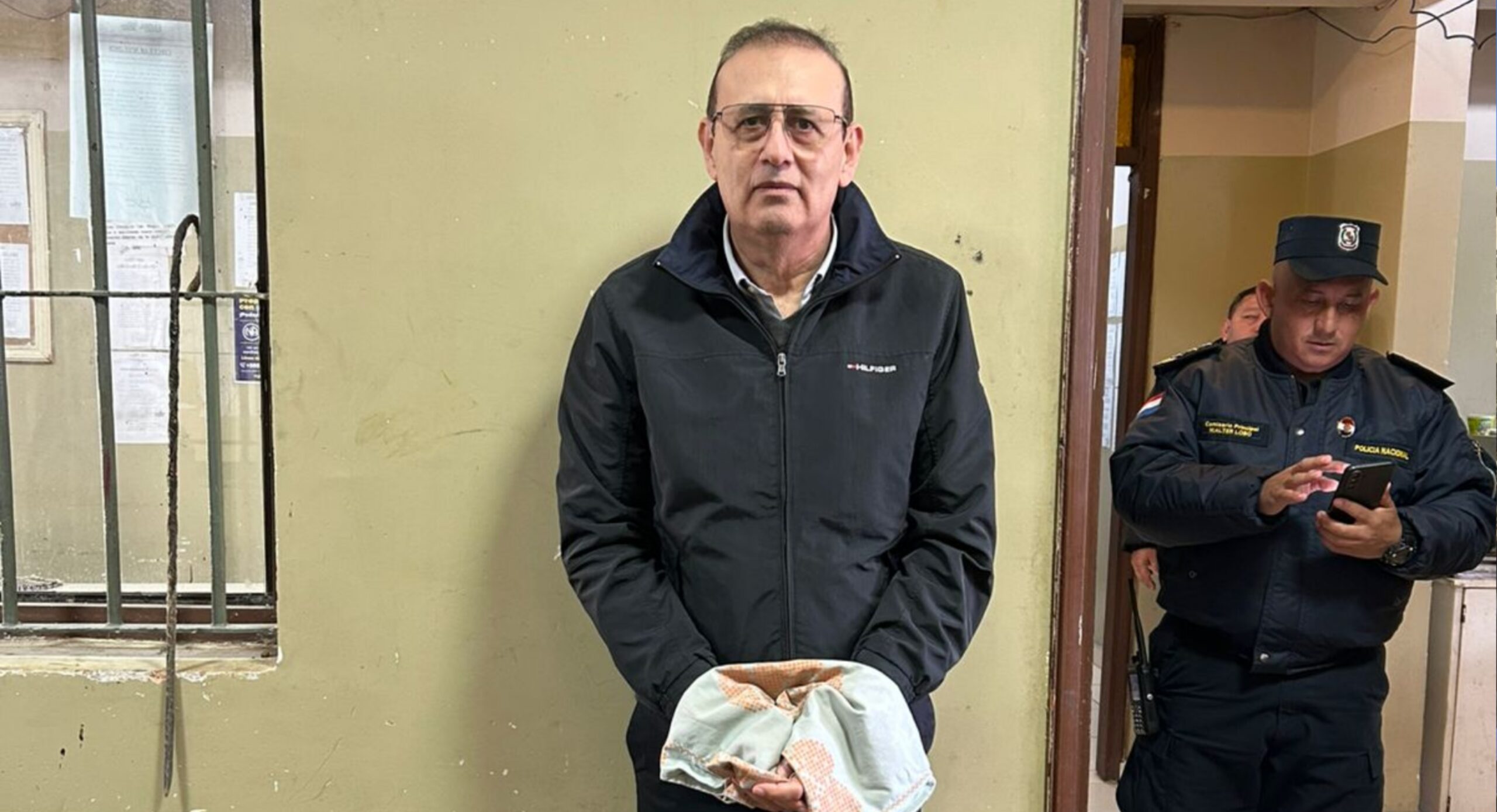 Erico Galeano ingresa a la excárcel de Tacumbú tras la orden de prisión preventiva