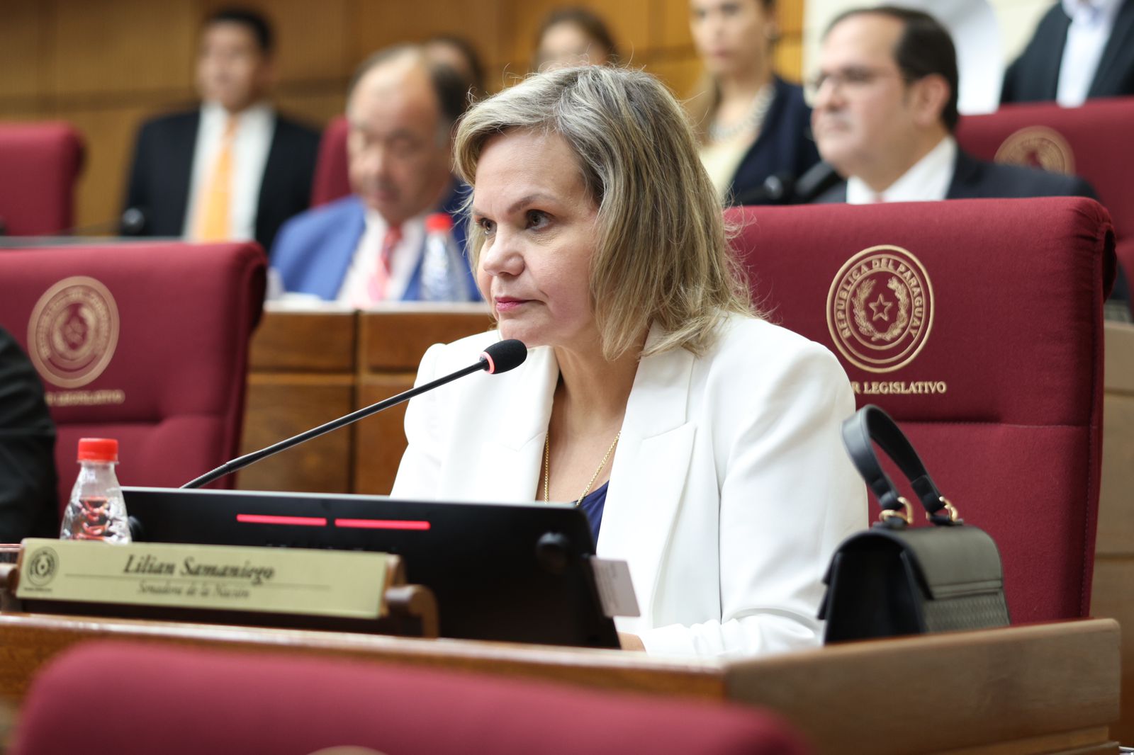 Lilian Samaniego defiende proyecto de divorcio exprés