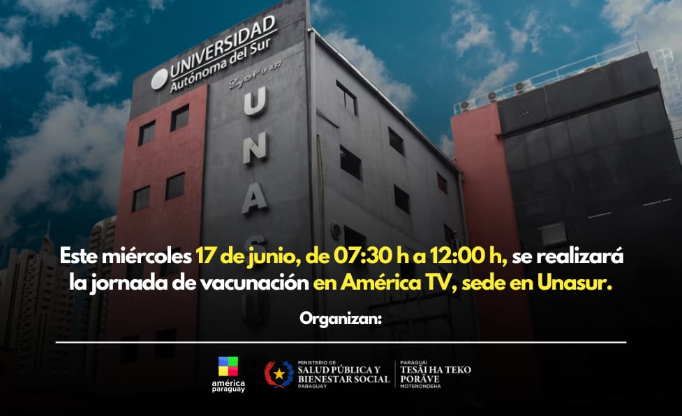 Arranca la jornada de vacunación en Unasur