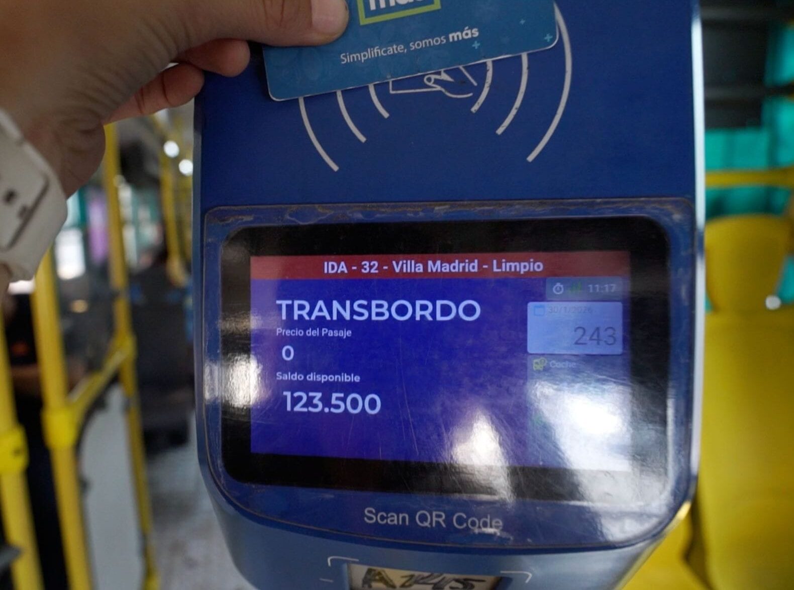 Amplían el sistema de transbordo y conectan más líneas con los buses eléctricos
