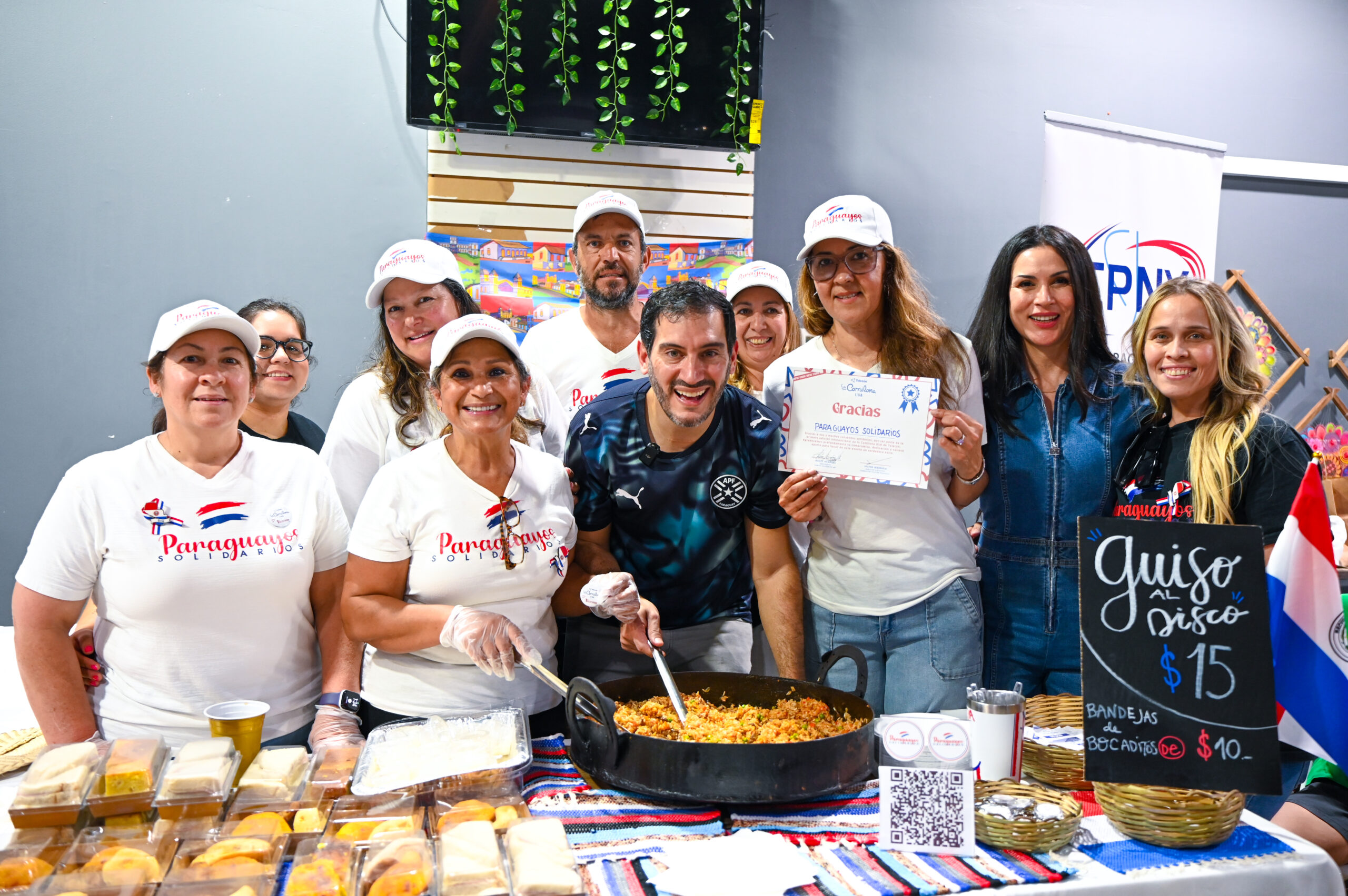 La Comilona de Teletón cruza fronteras y reúne a paraguayos en Estados Unidos