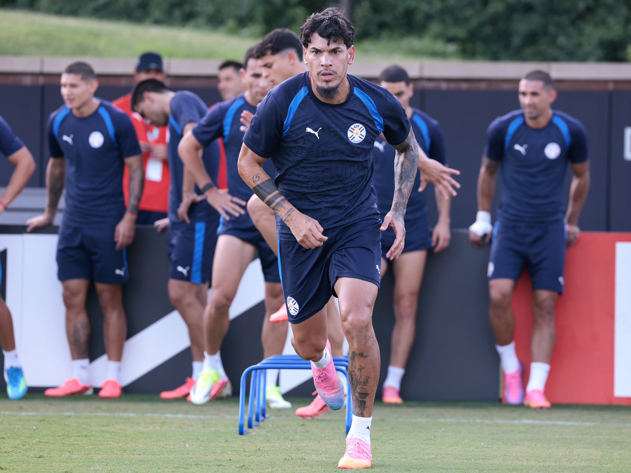 Paraguay afina detalles para enfrentar a Francia en busca de un lugar entre los ocho mejores