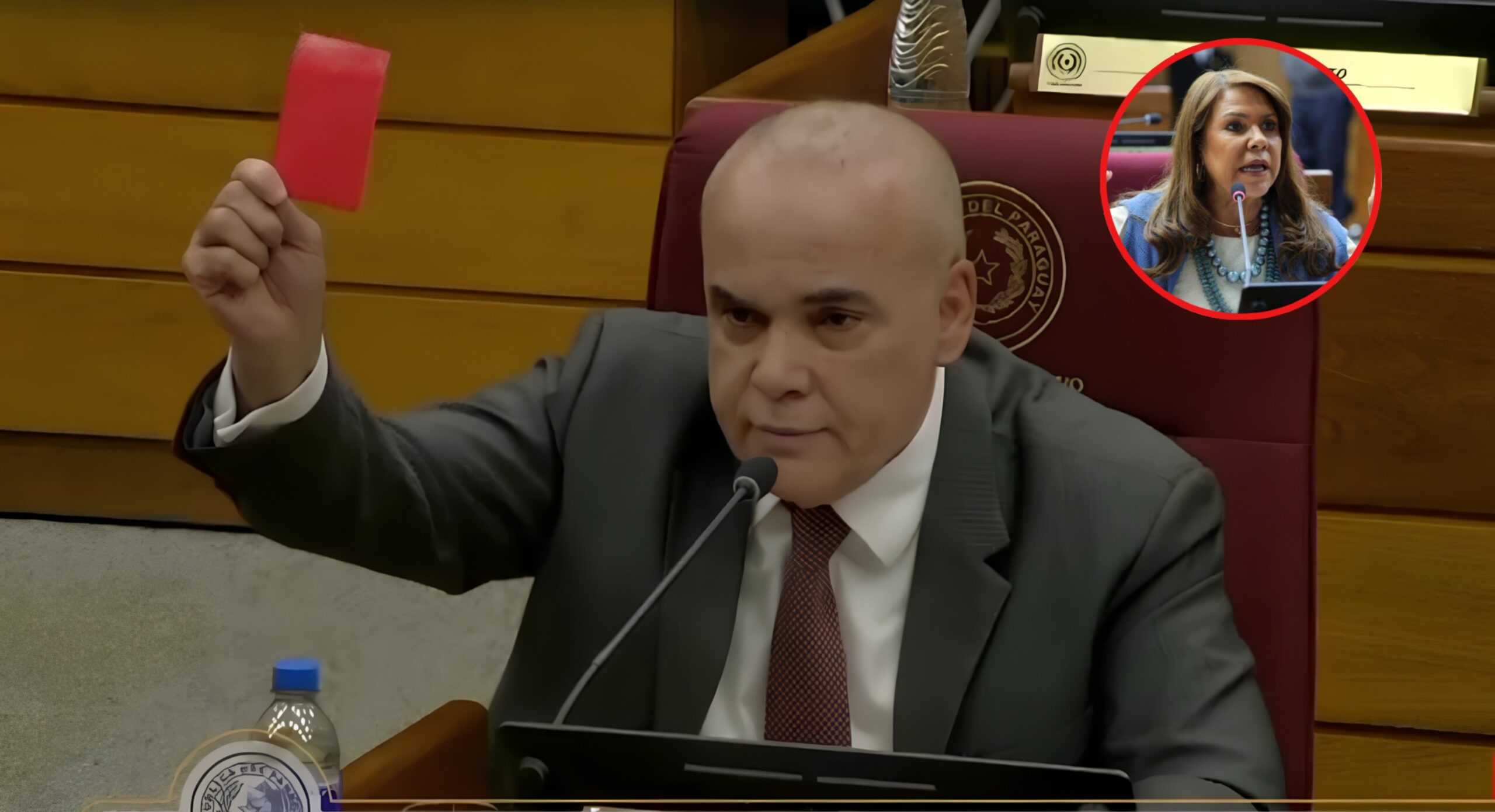 «Tarjeta roja» para Celeste Amarilla: Senado rechaza oficialmente sus dichos contra Mbappé