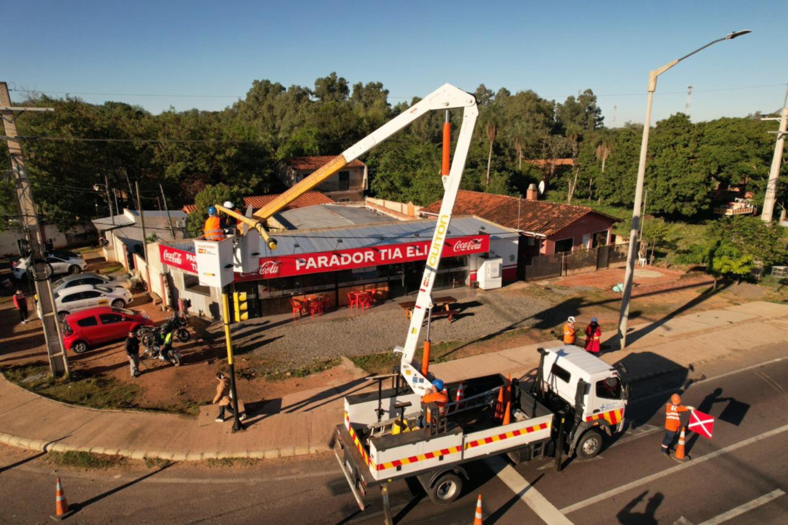 Retiran el semáforo del cruce de Pedrozo tras fatal accidente