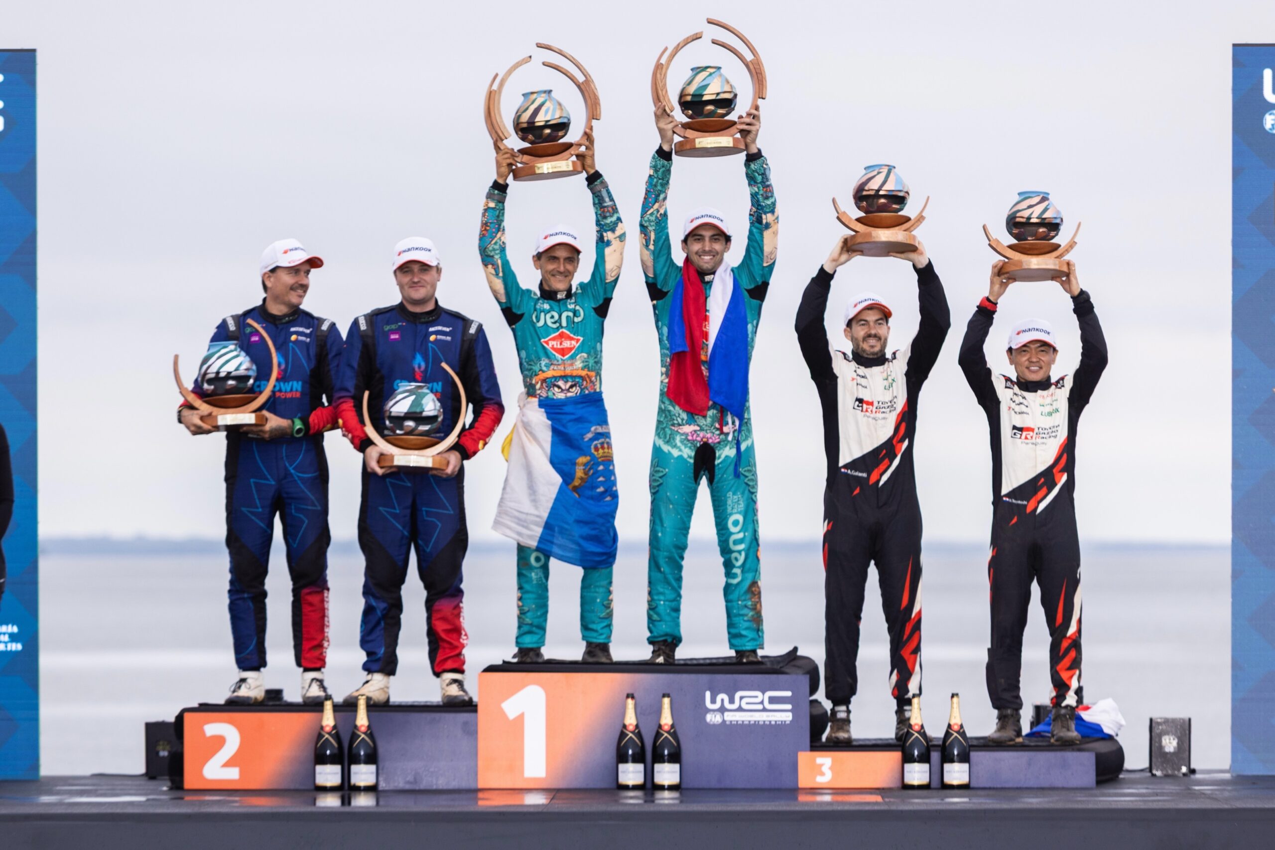 Paraguay hace historia en el WRC ueno Rally del Paraguay con un podio local inolvidable