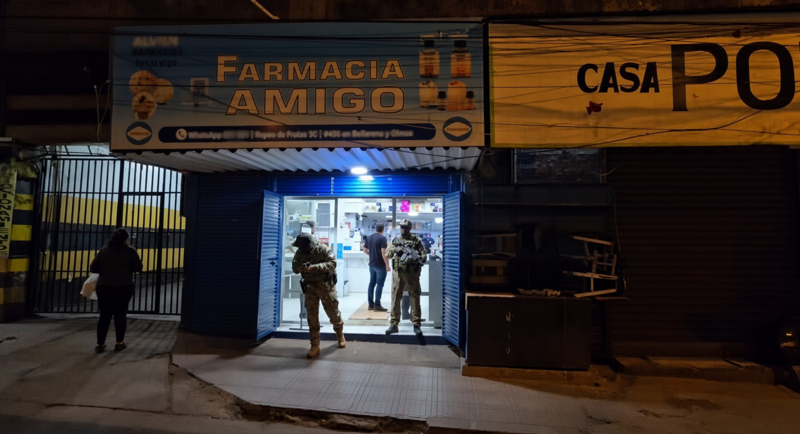 Operativo interviene farmacias del Mercado 4 por presunta venta irregular de medicamentos